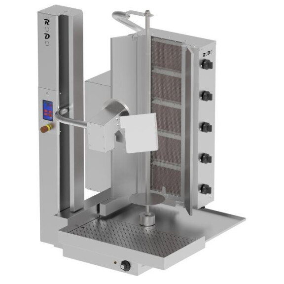 Doner kebab robot, elektryczny, 4 grzałkowy | RODO, RODO4E