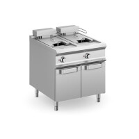 Frytownica elektryczna 18 l + 18 l na szafce linia Domina Pro 900 | MBM, FRBE98A