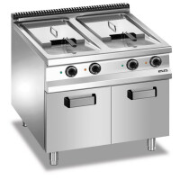 Frytownica elektryczna na szafce - 18 l + 18 l, Magistra Plus 900 | MBM, MFRE98A