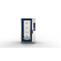 Piec konwekcyjno-parowy Nano Drive 20 x GN 2/1 lub 40 GN 1/1 sterowany elektronicznie, z systemem myjącym i sondą | HENDI, 219096