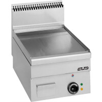 Płyta grillowa elektryczna, stołowa 400x600 mm - gładka, Minima 600 | MBM, EFT46L