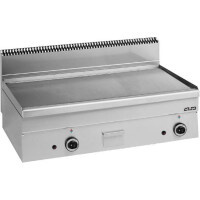 Płyta grillowa gazowa, stołowa 1000x600 - gładka, Minima 600 | MBM, GFT106L