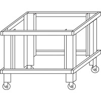 Podstawa na kołach do pieców F45,F50,F100 H=140 mm | MORETTI FORNI, MFFS14