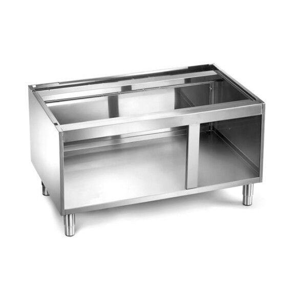 Podstawa z trzech stron zamknięta pod urządzenia stołowe linii MINIMA 600, wym.: 1000x510x580 mm | MBM, NSA106