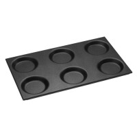 Taca aluminiowa GN 1/1 do jajek sadzonych powłoką nieprzywierającą | LAINOX, TF106