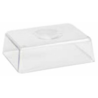 Pokrywa polistyrenowa do tacy 00067, 216x162x70 mm | APS, Elegance