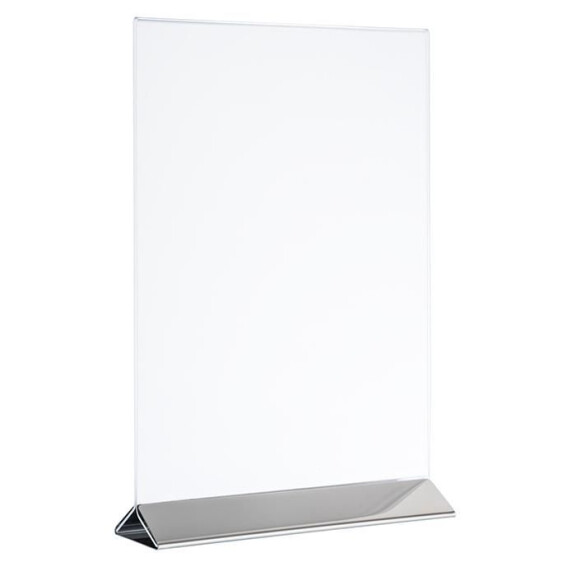 Stojak do menu 150x70x230, inox | APS, 71522