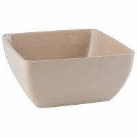 Miska z melaminy 230x250x120 mm, żółta | APS, Pure Color