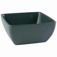 Miska z melaminy 190x190x90 mm, oliwkowa | APS, Pure Color