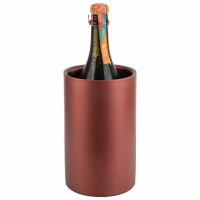 Cooler do butelek 120x200 mm, czerwony | APS, Levante