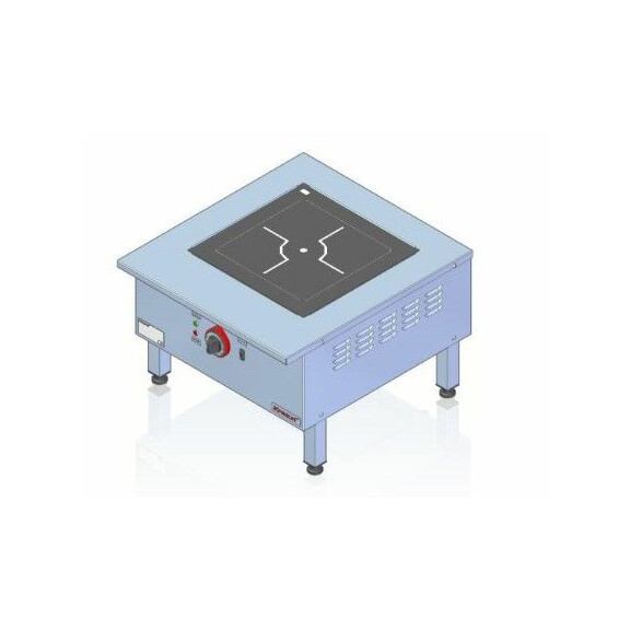 Taboret indukcyjny 510x565x410 mm, 400V | KROMET, 000.TEI-1
