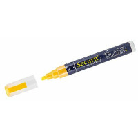 Marker kredowy, wodoodporny, żółty | CONTACTO, 7650/063