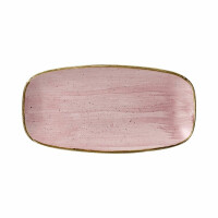 Talerz prostokątny 298x153 mm | CHURCHILL, Stonecast Petal Pink