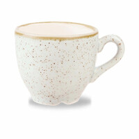 Filiżanka espresso 90 ml | CHURCHILL, Stonecast Barley White