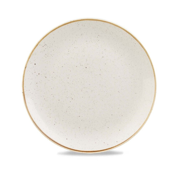 Talerz płytki 324 mm | CHURCHILL, Stonecast Barley White