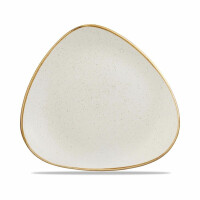 Talerz trójkątny 311 mm | CHURCHILL, Stonecast Barley White