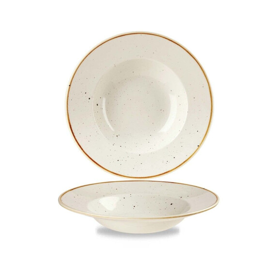 Talerz do pasty 280 mm | CHURCHILL, Stonecast Barley White