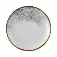 Talerz płytki 165 mm | CHURCHILL, Homespun Accents Jasper Grey