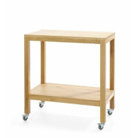 Wózek kelnerski dębowy 820x460x(h)850 mm | FINE DINE, System Madeira