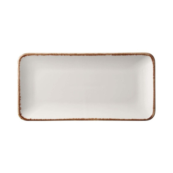 Talerz prostokątny, 300x150 mm | FINE DINE, Vanilla