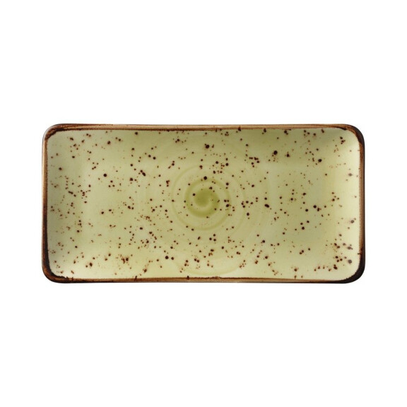 Talerz prostokątny, 300x150 mm | FINE DINE, Olive