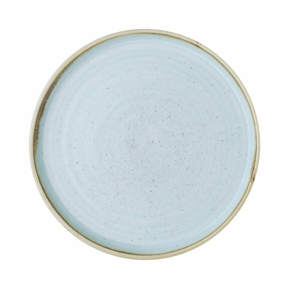 Talerz z wysokim rantem, 210 mm | CHURCHILL, Stonecast Duck Egg Blue