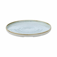 Talerz z wysokim rantem, 260 mm | CHURCHILL, Stonecast Duck Egg Blue