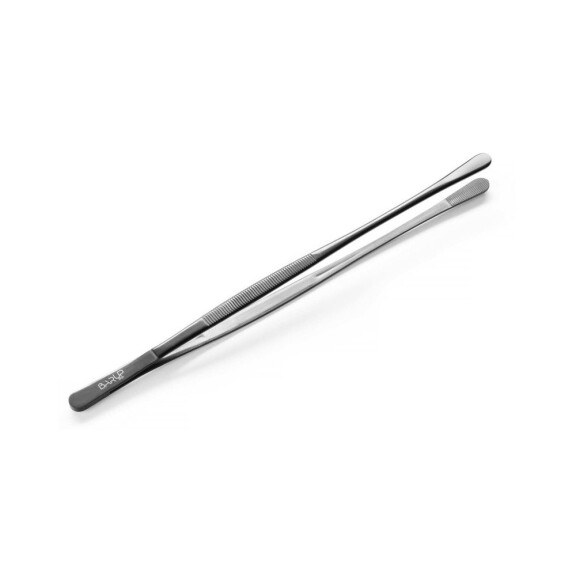 Pęseta z okrągłymi końcówkami powlekana, czarny, (L)305 mm | BAR UP, 680216