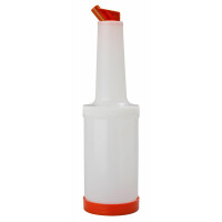 Butelka 2 litrowa czerwona | BAREQ, BPR-BP8021R