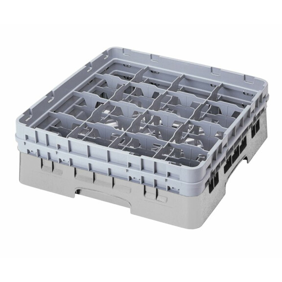 Kosz na szkło max. średnica szkła 109 mm, max. wys. szkła 13,2cm, szary | CAMBRO, CM-16S434151