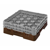 Kosz na szkło max. śr. szkl. 98 mm brązowy | CAMBRO, CM-20S800167