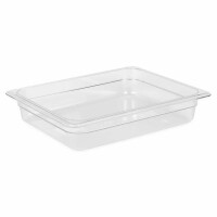 Pojemnik z poliwęglanu GN 1/2 przeźroczysty wys. 6,5 cm | CAMBRO, CM-22CW135
