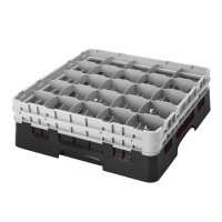 Kosz na szkło max. śr. szkl. 87 mm czarny | CAMBRO, CM-25S418110