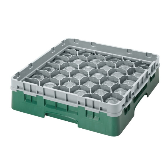 Kosz na szkło max. śr. szkl. 79 mm zielono-niebieski | CAMBRO, CM-30S318414