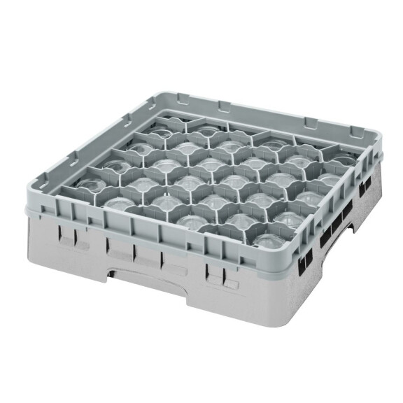 Kosz na szkło max. śr. szkl. 79 mm jasny szary | CAMBRO, CM-30S958151