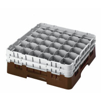 Kosz na szkło max. śr. szkl. 72 mm brązowy | CAMBRO, CM-36S1114167