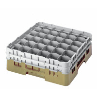 Kosz na szkło max. śr. szkl. 72 mm beżowy | CAMBRO, CM-36S318184