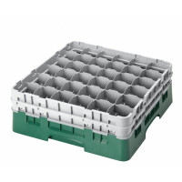 Kosz na szkło max. śr. szkl. 72 mm zielono-niebieski | CAMBRO, CM-36S800414