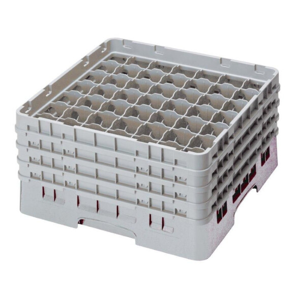 Kosz na szkło max. śr. szkl. 60 mm jasny szary | CAMBRO, CM-49S958151
