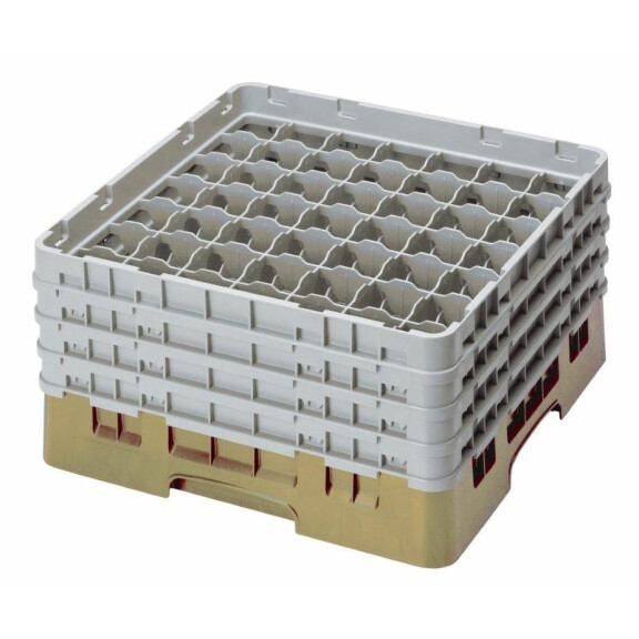 Kosz na szkło max. śr. szkl. 60 mm beżowy | CAMBRO, CM-49S958184