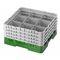 Kosz na szkło max. śr. szkl. 148 mm zielony | CAMBRO, CM-9S1114119