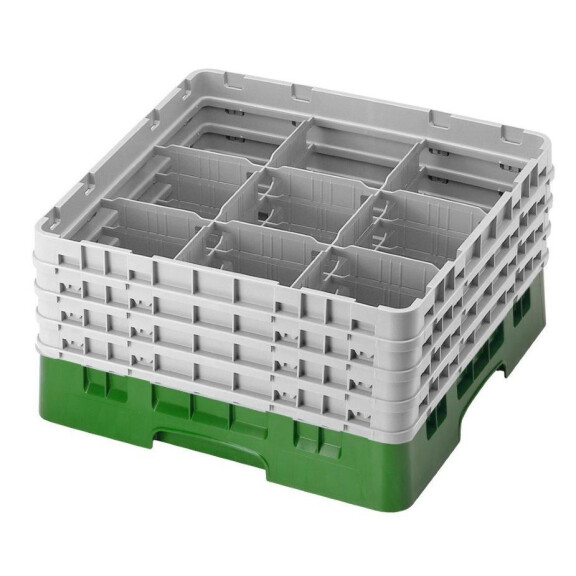 Kosz na szkło max. śr. szkl. 148 mm zielony | CAMBRO, CM-9S1114119