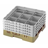 Kosz na szkło max. śr. szkl. 148 mm beżowy | CAMBRO, CM-9S434184