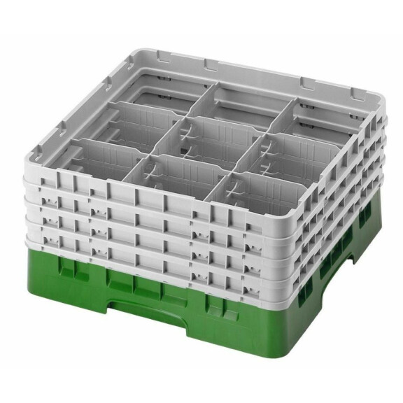 Kosz na szkło max. śr. szkl. 148 mm zielony | CAMBRO, CM-9S800119