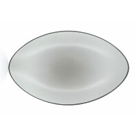 Talerz owalny 35 x 22,3 cm szary | REVOL, EQUINOXE