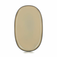 Półmisek 35,5 x 21,8 cm gałka muszkatułowa | REVOL, CARACTERE