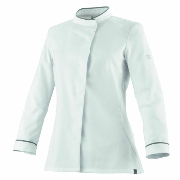 Bluza kucharska długi rękaw biała rozm. XS | ROBUR, Cavane