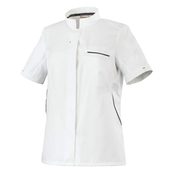 Bluza kucharska krótki rękaw biała rozm. XS | ROBUR, Escale