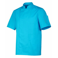 Bluza kucharska turkusowa, krótki rękaw rozm. XL | ROBUR, Nero