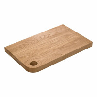 Deska dębowa z otworem 38x23,5x2,5 cm | VERLO, Simple